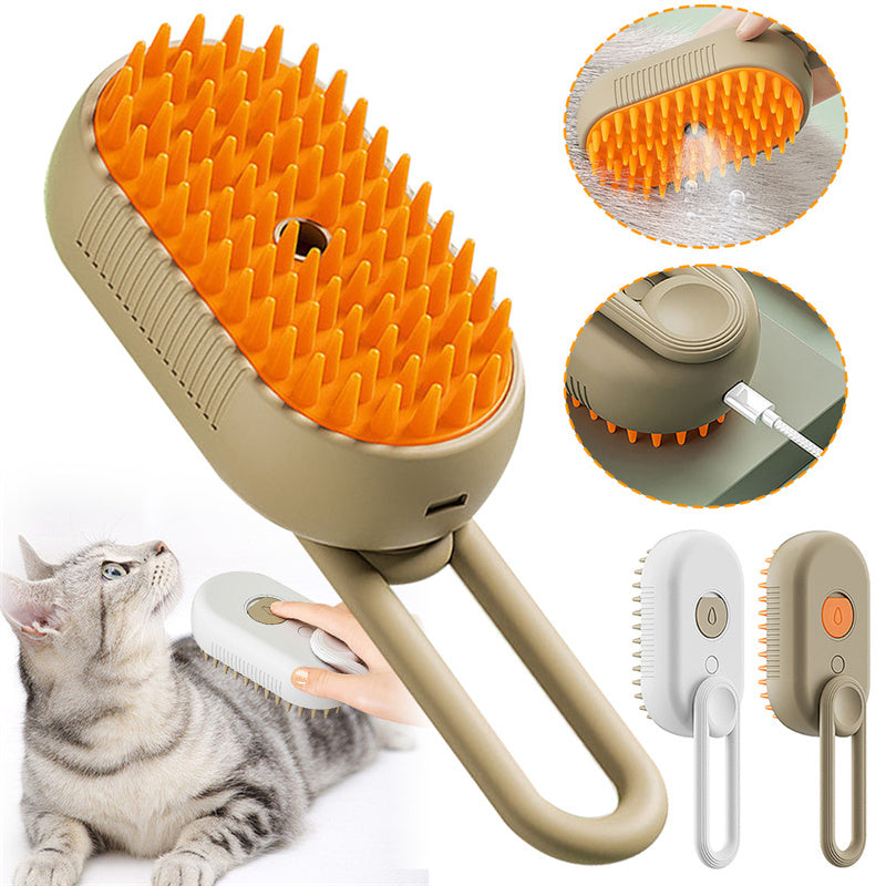 Self-Cleaning Pet crooming brush-centle  deshedding tool for dog&cats